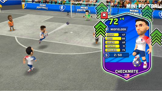 اسکرین شات 6 بازی Mini Football - Score goals