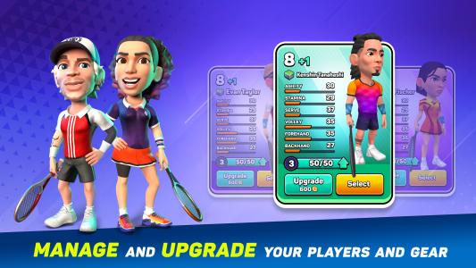 اسکرین شات بازی Mini Tennis: Perfect Smash 3