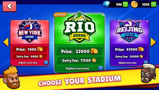 اسکرین شات 6 بازی Volleyball Arena: Spike Hard