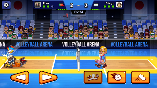 اسکرین شات 1 بازی Volleyball Arena: Spike Hard