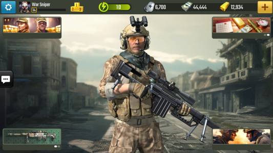 اسکرین شات بازی War Sniper: FPS Shooting Game 1