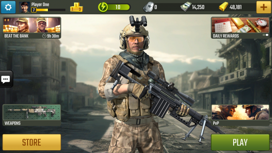 اسکرین شات 2 بازی War Sniper: FPS Shooting Game