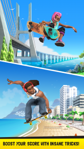 اسکرین شات بازی Flip Skater 4