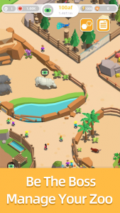 اسکرین شات بازی Idle Zoo Tycoon 2