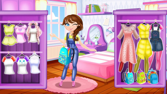 اسکرین شات بازی High School Moody Girl Dress 1