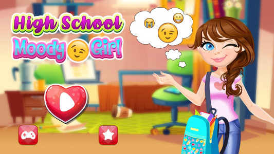 اسکرین شات بازی High School Moody Girl Dress 6