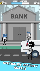 اسکرین شات 4 بازی Bank Robbery Word Mystery Game
