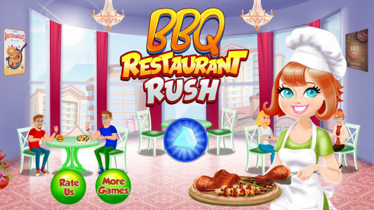 اسکرین شات بازی BBQ Restaurant Rush Cooking 3
