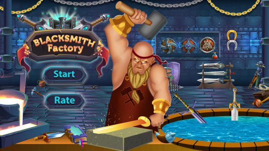 اسکرین شات بازی Blacksmith Factory Craft Games 1