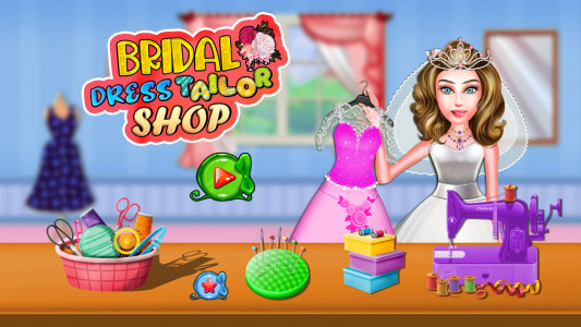 اسکرین شات بازی Bridal Dress Tailor Shop 5