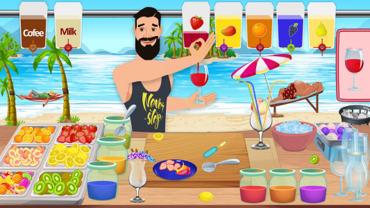 اسکرین شات بازی Boba cocktail:DIY recipe games 7