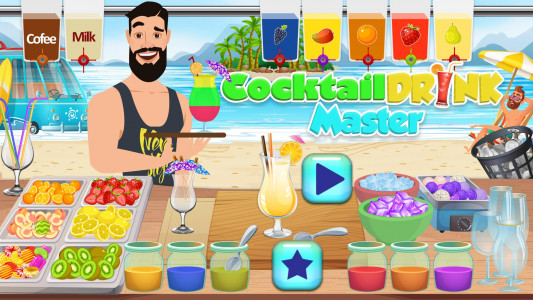 اسکرین شات بازی Boba cocktail:DIY recipe games 3