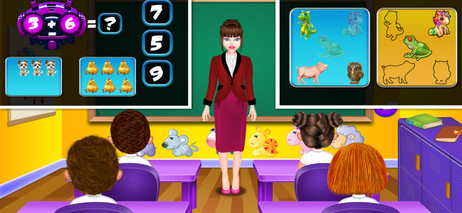 اسکرین شات 8 بازی Emma Back To School Life Games