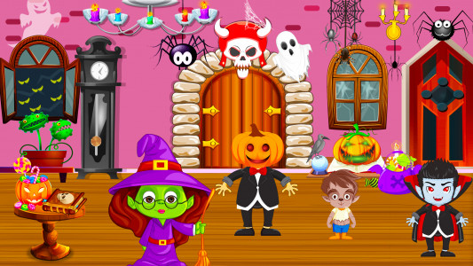 اسکرین شات بازی My Halloween Haunted House Fun 2