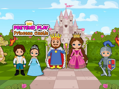 اسکرین شات 6 بازی Pretend Play: Princess Castle