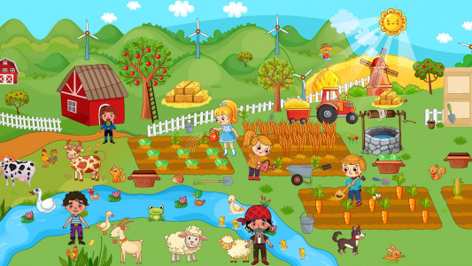اسکرین شات بازی Pretend Play Farm Village Life 1