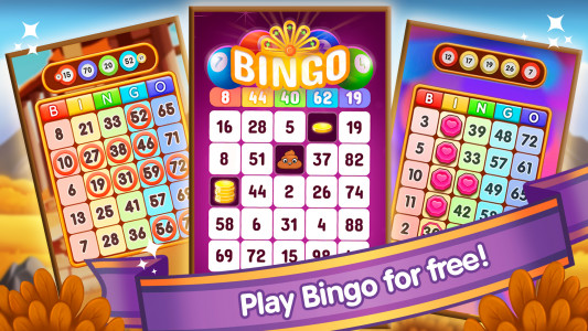 اسکرین شات 1 بازی Bingo Card Klondike Adventures