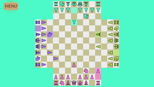 اسکرین شات بازی 4 Player Chess 2