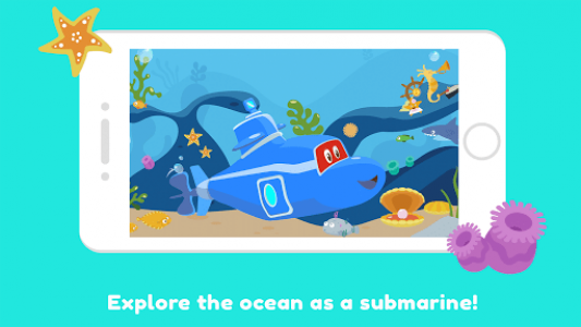 اسکرین شات بازی Carl the Submarine: Ocean Exploration for Kids 1