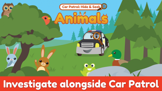 اسکرین شات بازی Car Patrol Hide & Seek: Preschool Animals Safari 1