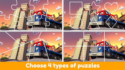 اسکرین شات بازی Car City Puzzle Games - Brain Teaser for Kids 2+ 6