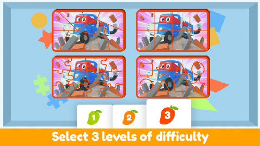 اسکرین شات بازی Car City Puzzle Games - Brain Teaser for Kids 2+ 5