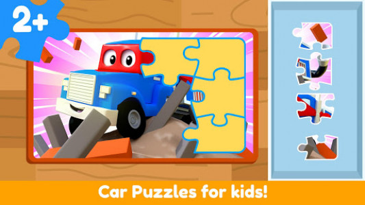 اسکرین شات بازی Car City Puzzle Games - Brain Teaser for Kids 2+ 1