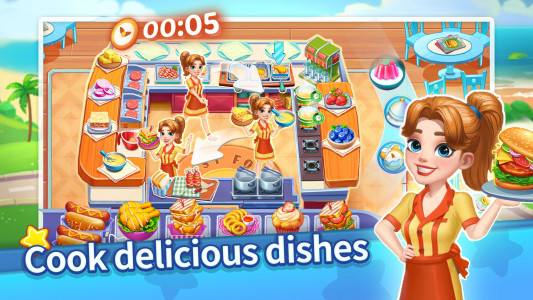 اسکرین شات بازی Cooking Games - Food Games 1