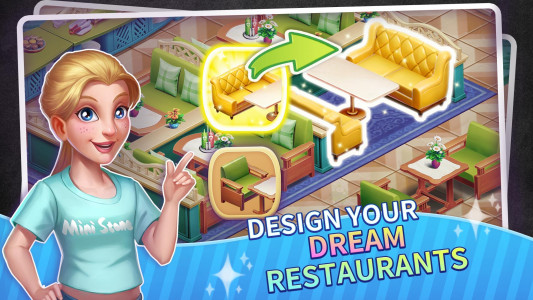 اسکرین شات بازی My Restaurant Empire-Deco Game 5