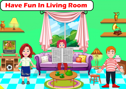 اسکرین شات بازی My Home City Town: Family Life 4