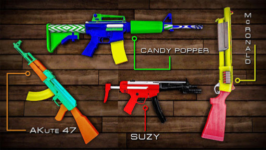 اسکرین شات بازی Sausage Shooter Gun Game – Shooting Games for Free 1