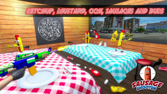 اسکرین شات بازی Sausage Shooter Gun Game – Shooting Games for Free 7