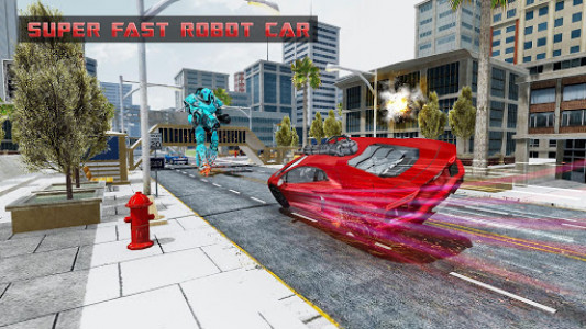 اسکرین شات بازی Robot Car Transformation – Wild Horse Robot Games 1