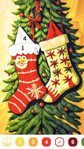 اسکرین شات 8 بازی Christmas Color -Painting Book