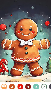 اسکرین شات 6 بازی Christmas Color -Painting Book