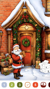 اسکرین شات 3 بازی Christmas Color -Painting Book