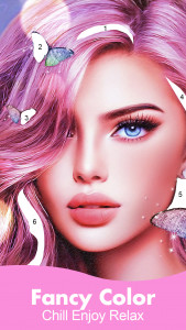 اسکرین شات بازی Fancy Color - Paint By Number 1