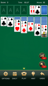 اسکرین شات بازی Solitaire Classic Game 1