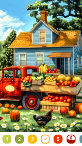 اسکرین شات 6 بازی Memory Color - Paint by Number