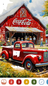 اسکرین شات 2 بازی Memory Color - Paint by Number