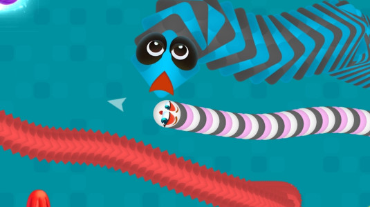 اسکرین شات 3 بازی Worms Dash.io - snake zone
