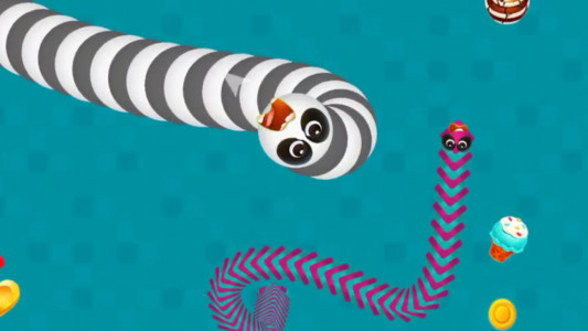 اسکرین شات بازی Worms Dash.io - snake zone 5