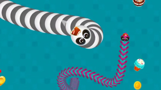 اسکرین شات بازی Worms Dash.io - snake game 5