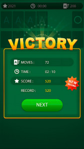 اسکرین شات 5 بازی Solitaire Classic