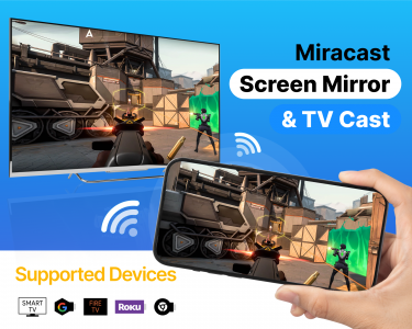 اسکرین شات برنامه Miracast - Screen Mirroring 1