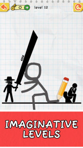 اسکرین شات 1 بازی Draw 2 Save: Stickman Puzzle