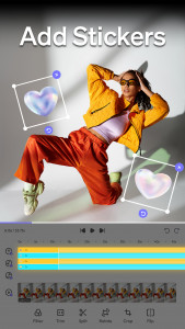 اسکرین شات 3 برنامه Mirae: Video Editor & Maker