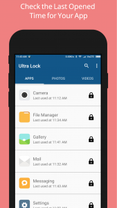 اسکرین شات برنامه Ultra Lock - App Lock & Vault 6