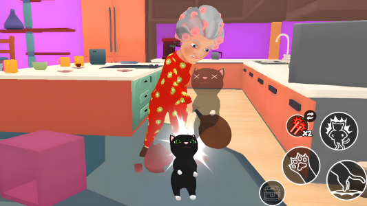 اسکرین شات بازی Bad Cat: Pet Simulator 3D 2