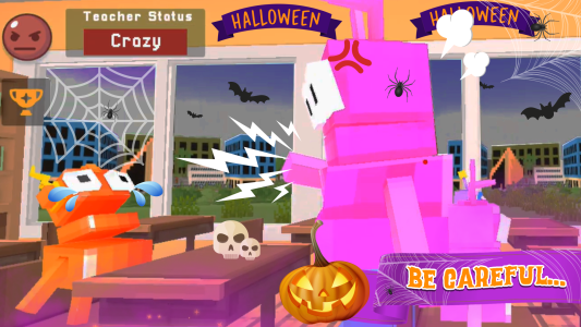 اسکرین شات 3 بازی School Chaos: Craft and Prank